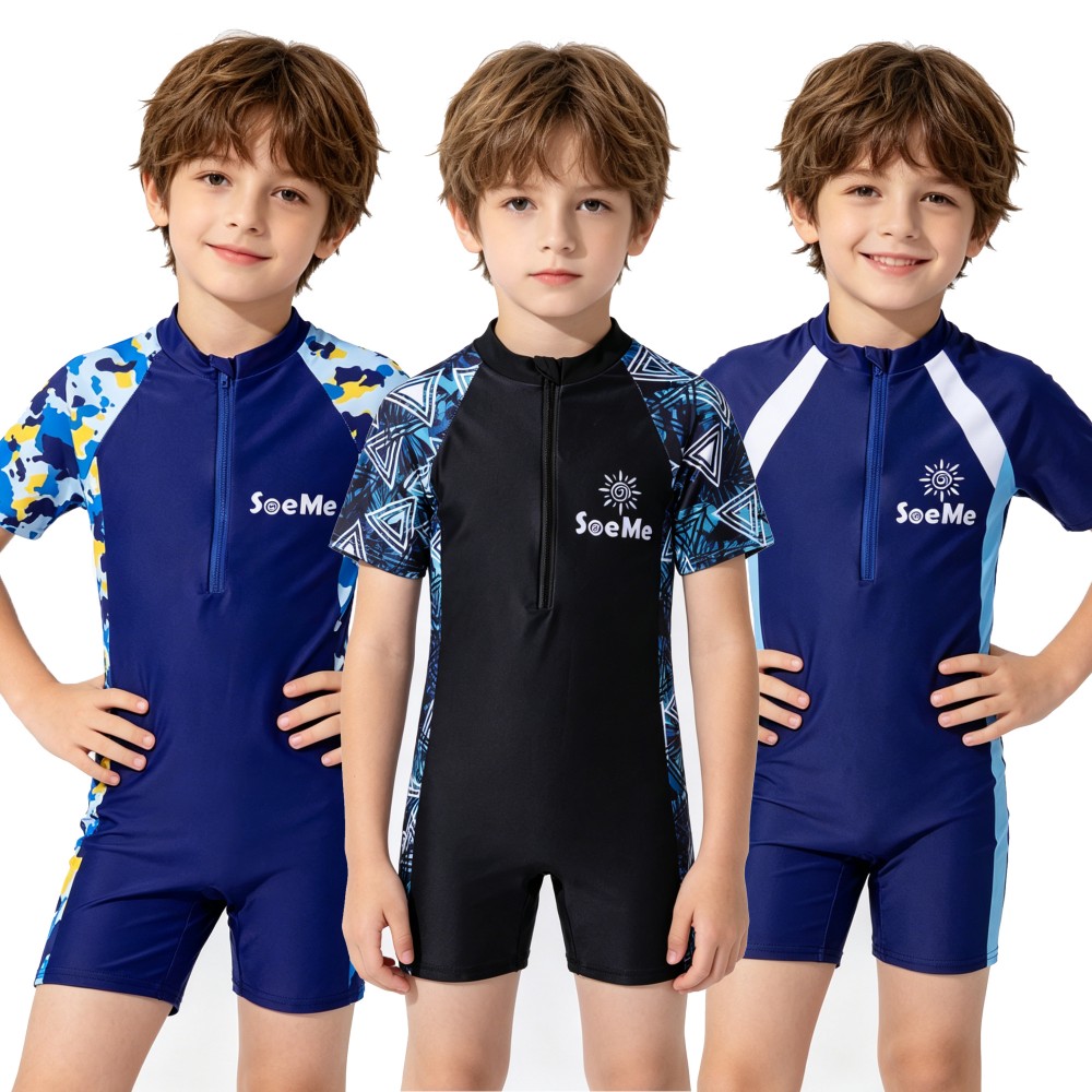 A Bathing Ape Camo - Jongens Marine Camo Print Eendelig badmode