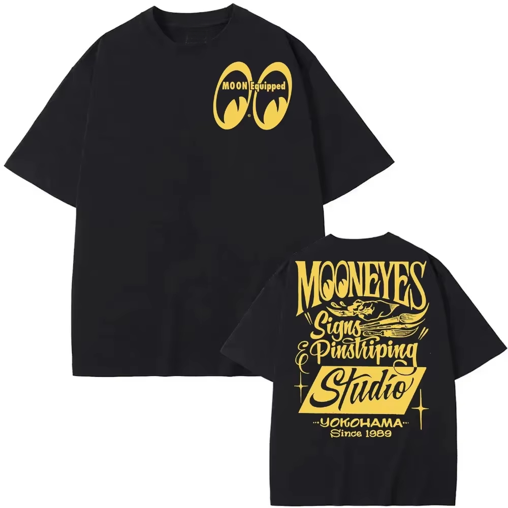 Streetwear Brand With Eye - Klassieke Moon Eyes uitgeruste Speed ​​Car-modificatie