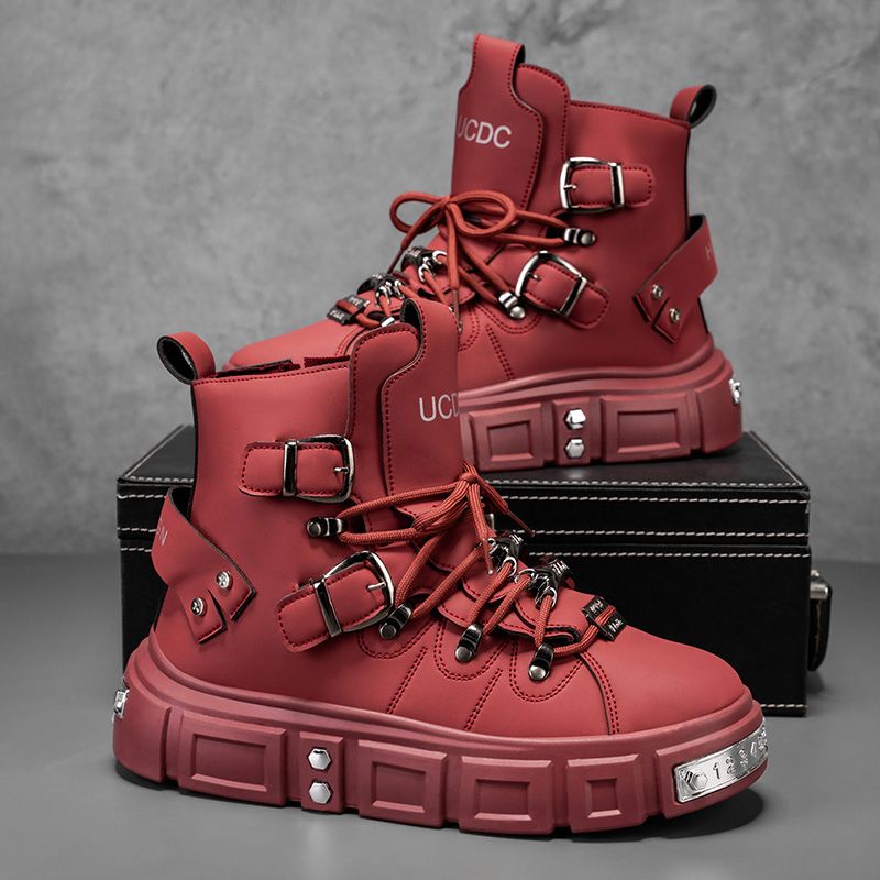 Streetwear Brand Luxury - Originele merklaarzen voor heren Punk Platform