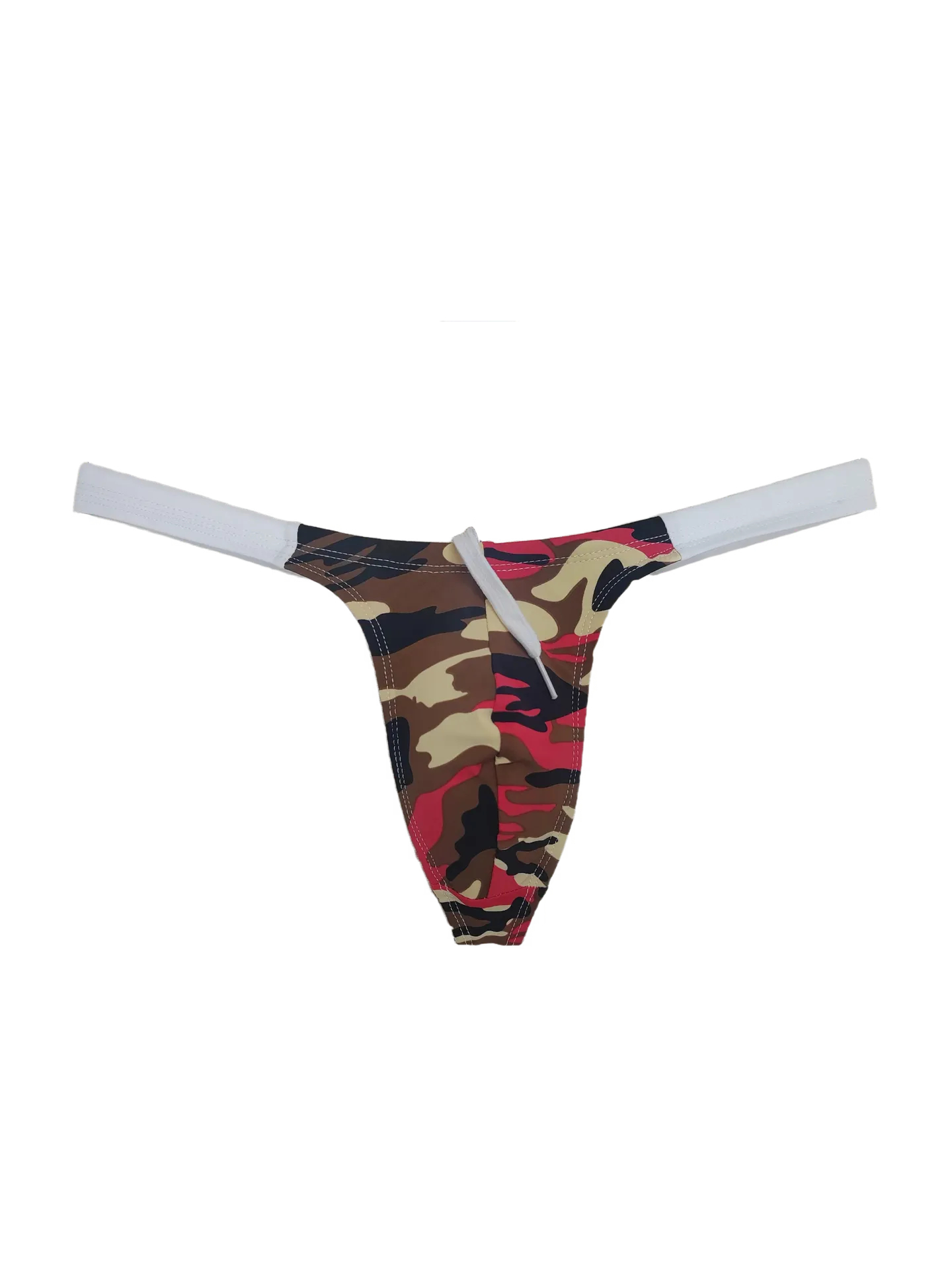 A Bathing Ape Camo - BOYTHOR Heren stringbadpak, sneldrogend, smal trekkoord,