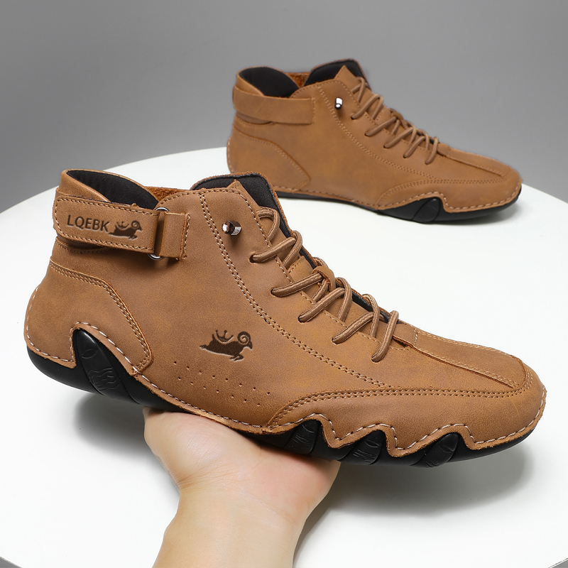 Streetwear Brand Luxury - Leren schoenen voor heren Casual sneakers