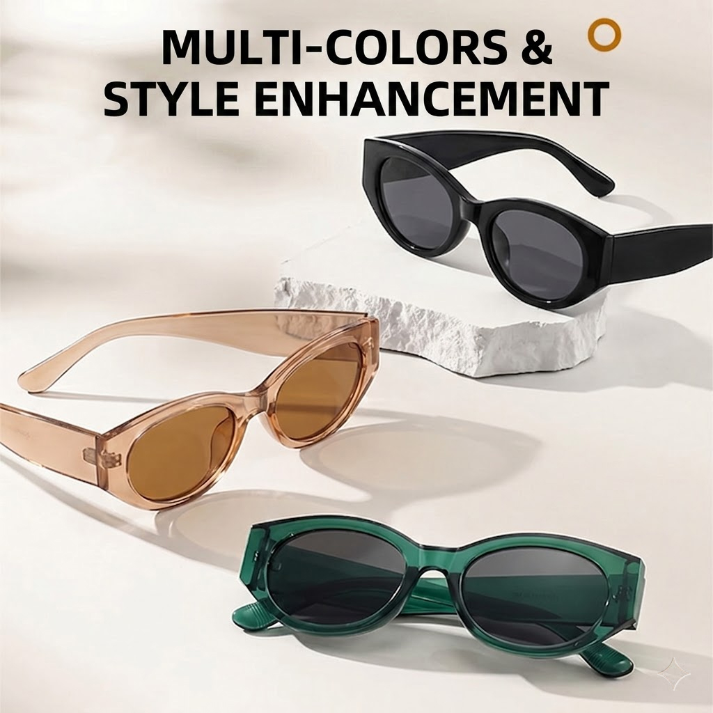 Cat Eye gepolariseerde zonnebr - Streetwear Brand With Eye recensie en prijs