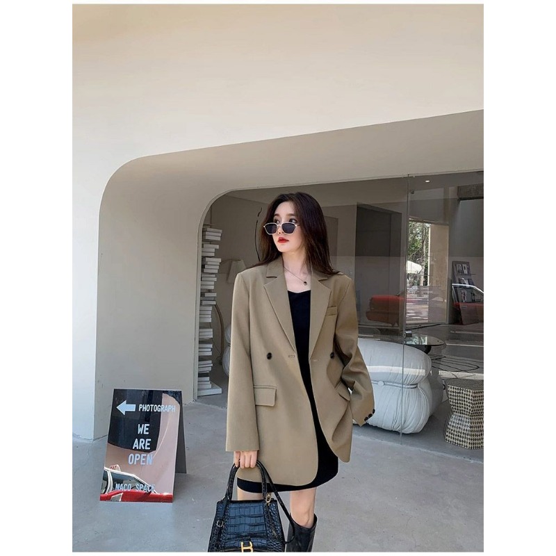 Merk Zwarte Blazer Vrouwen Jac - Streetwear Brand China recensie en prijs