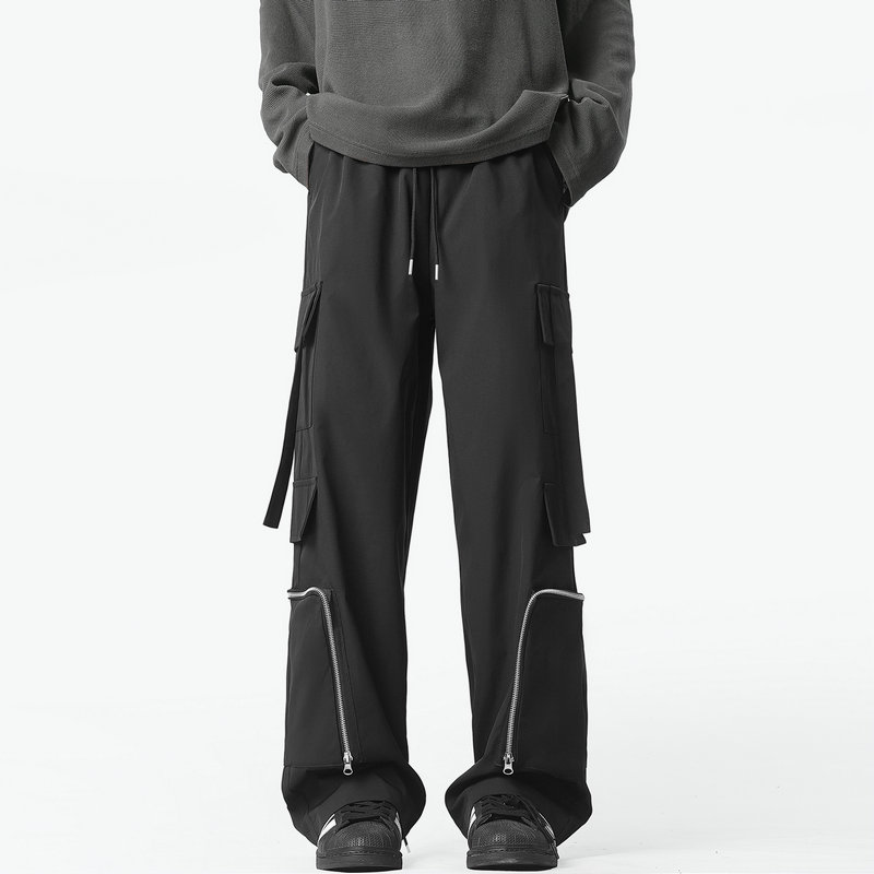 Mode Mannen Cargo Broek Losse  - Streetwear Brand China recensie en prijs