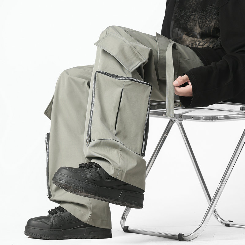 Mode Mannen Cargo Broek Losse  - Streetwear Brand China recensie en prijs