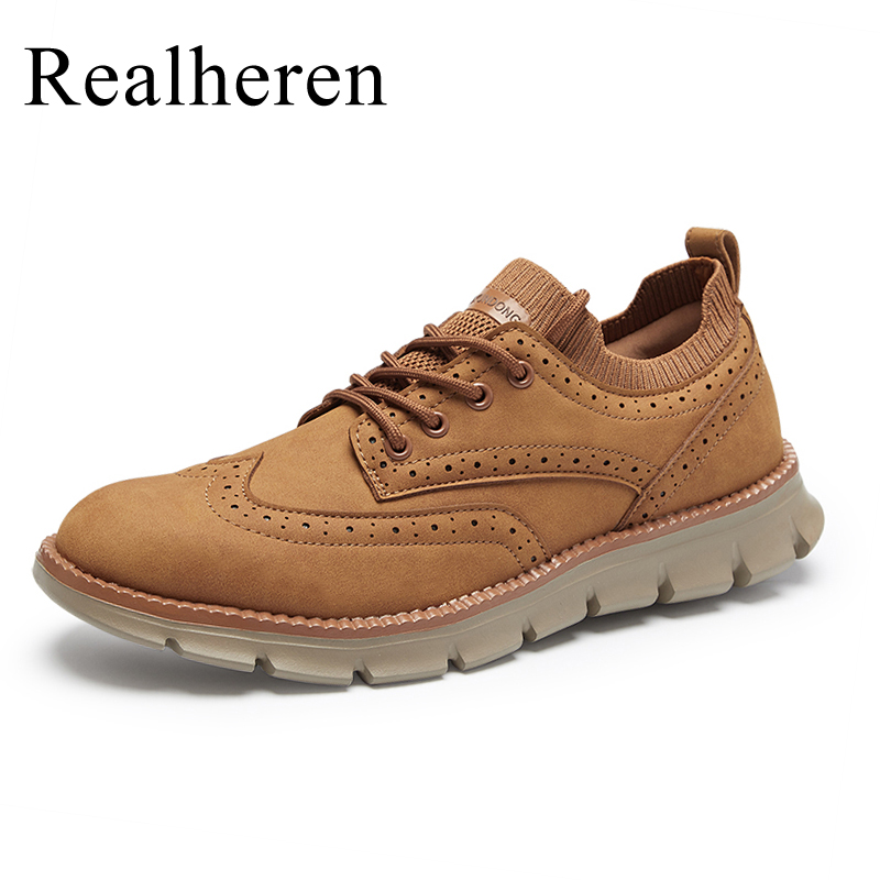 Lente herfst heren brogues led - Streetwear Brand Luxury recensie en prijs