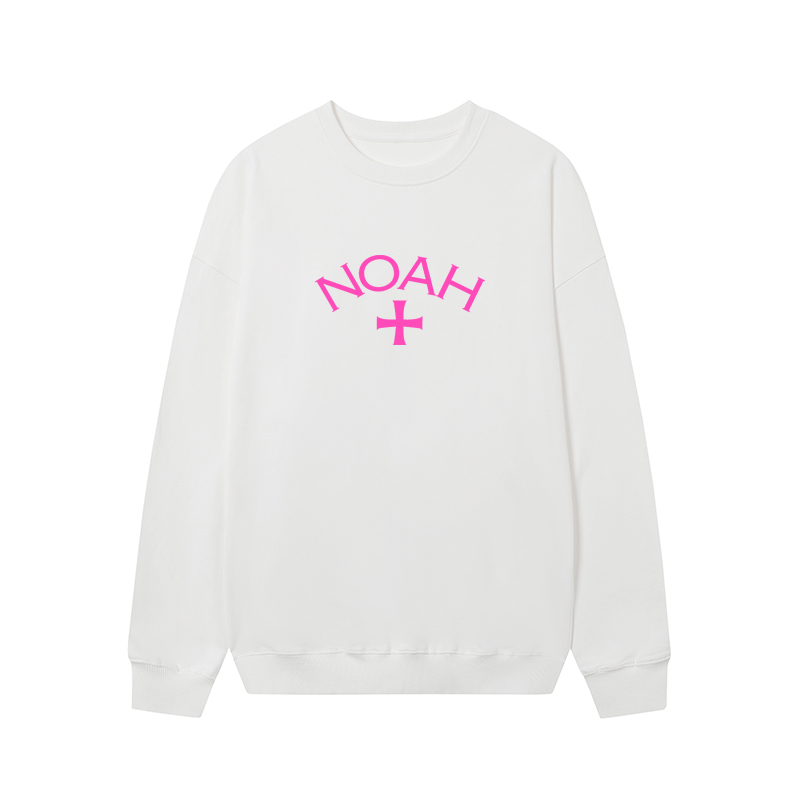 Noah Pink Cross Print Los casu - Streetwear Brand Noah recensie en prijs