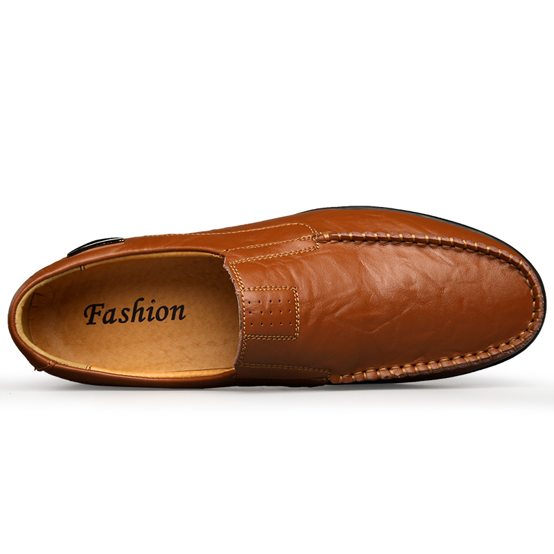 Echt Leer Mannen Casual Schoen - Streetwear Brand Luxury recensie en prijs