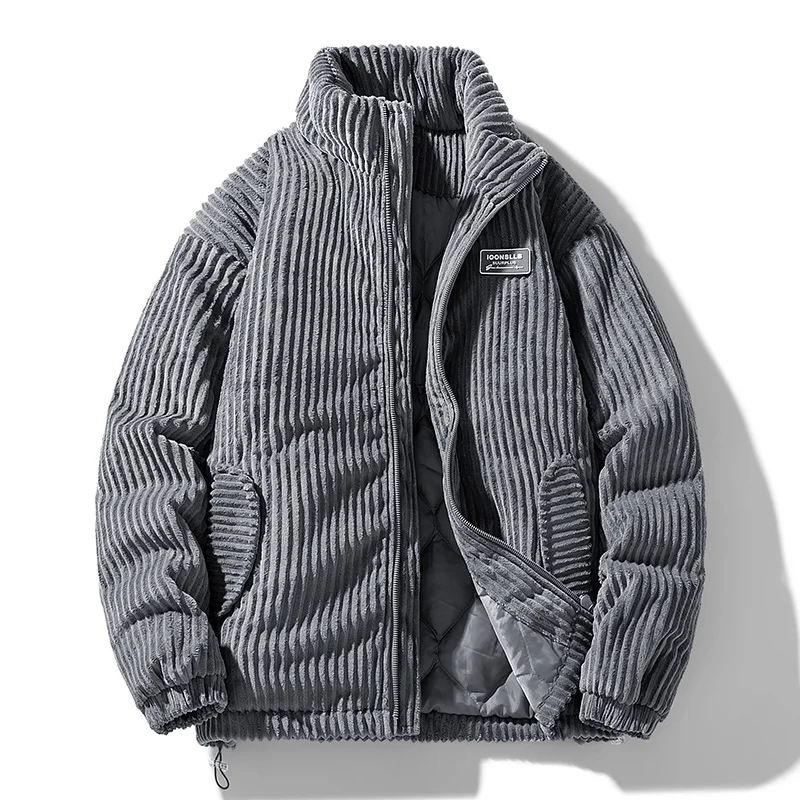 Mannen Winter Corduroy Puffer  - Streetwear Brand China recensie en prijs