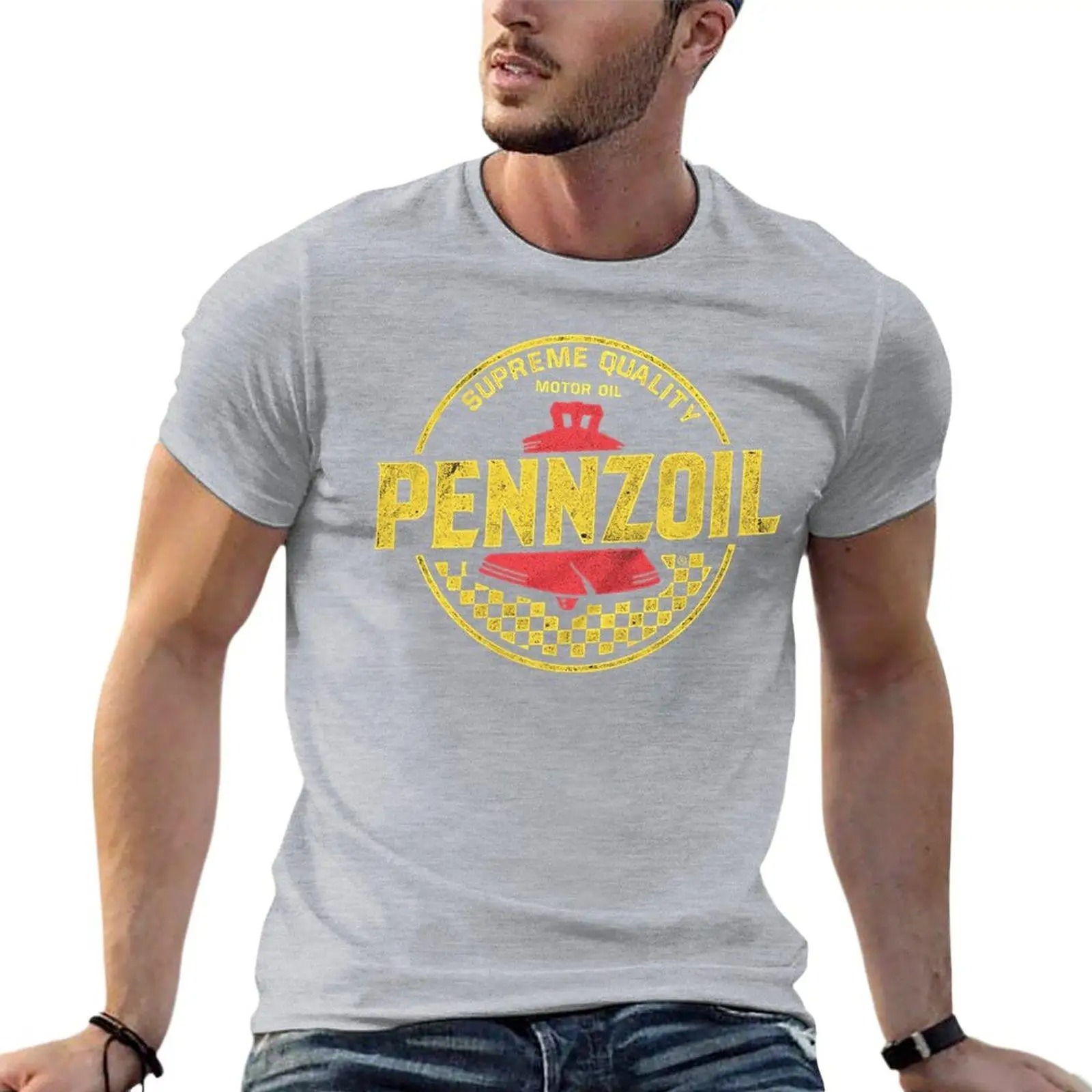 Distressed Pennzoil Motor Olie - Streetwear Clothing Brand Logo recensie en prijs